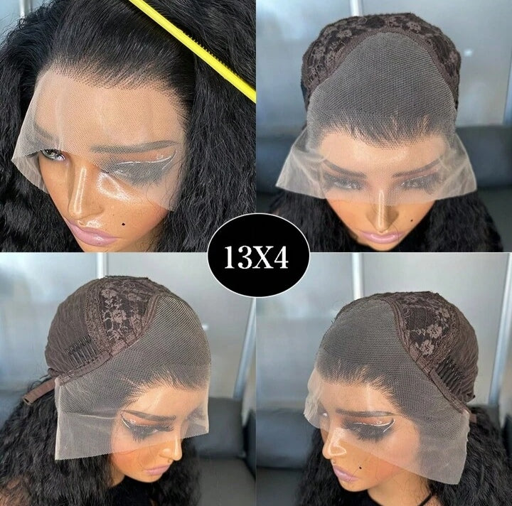Long Wavy Water Wig - Human Blend