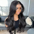 Soft Muse Curtain Bangs Lace Front Wig
