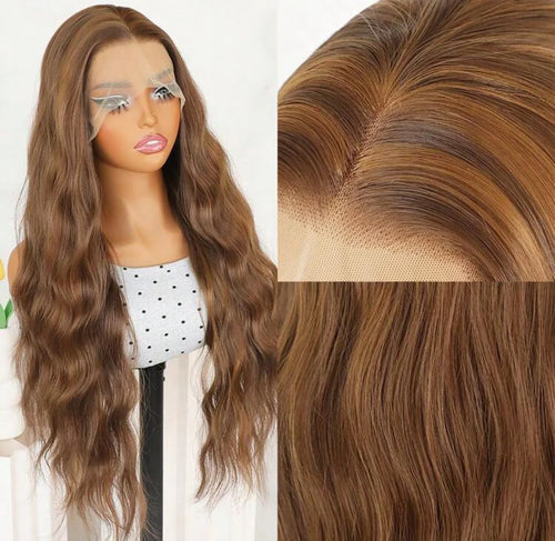 Bella Wig – 26” Two-Tone Loose Curl