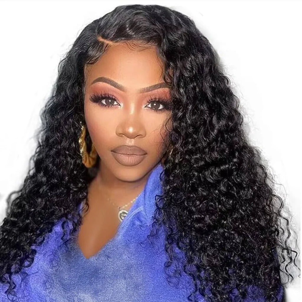 Brazilian Hair Water Wave Glueless Wig – 13x4 Full Frontal Lace