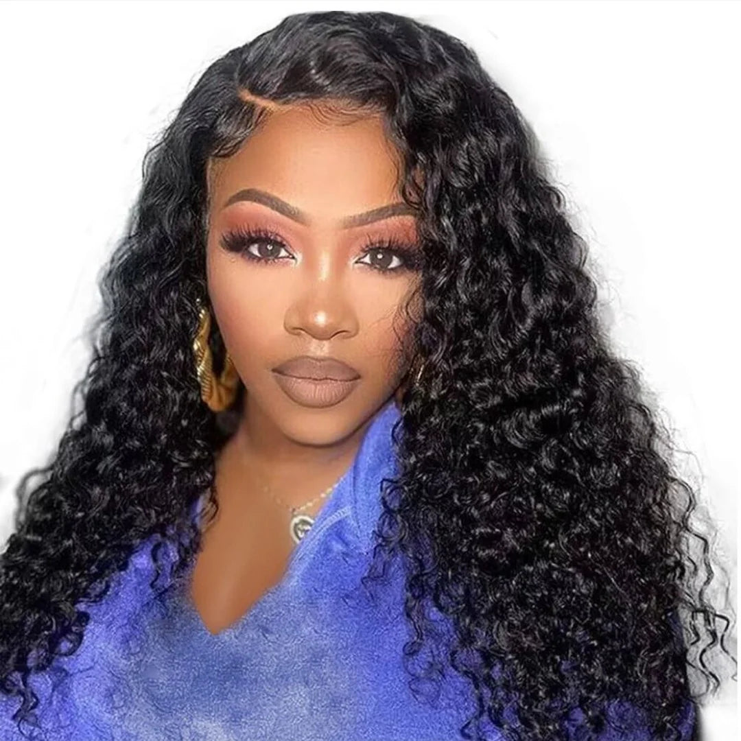 Brazilian Hair Water Wave Glueless Wig – 13x4 Full Frontal Lace